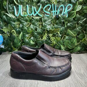 SAS Shoes Side Gore Cordovan Burgundy Loafer Comfort MIX MATCH 10.5 W And  11 M